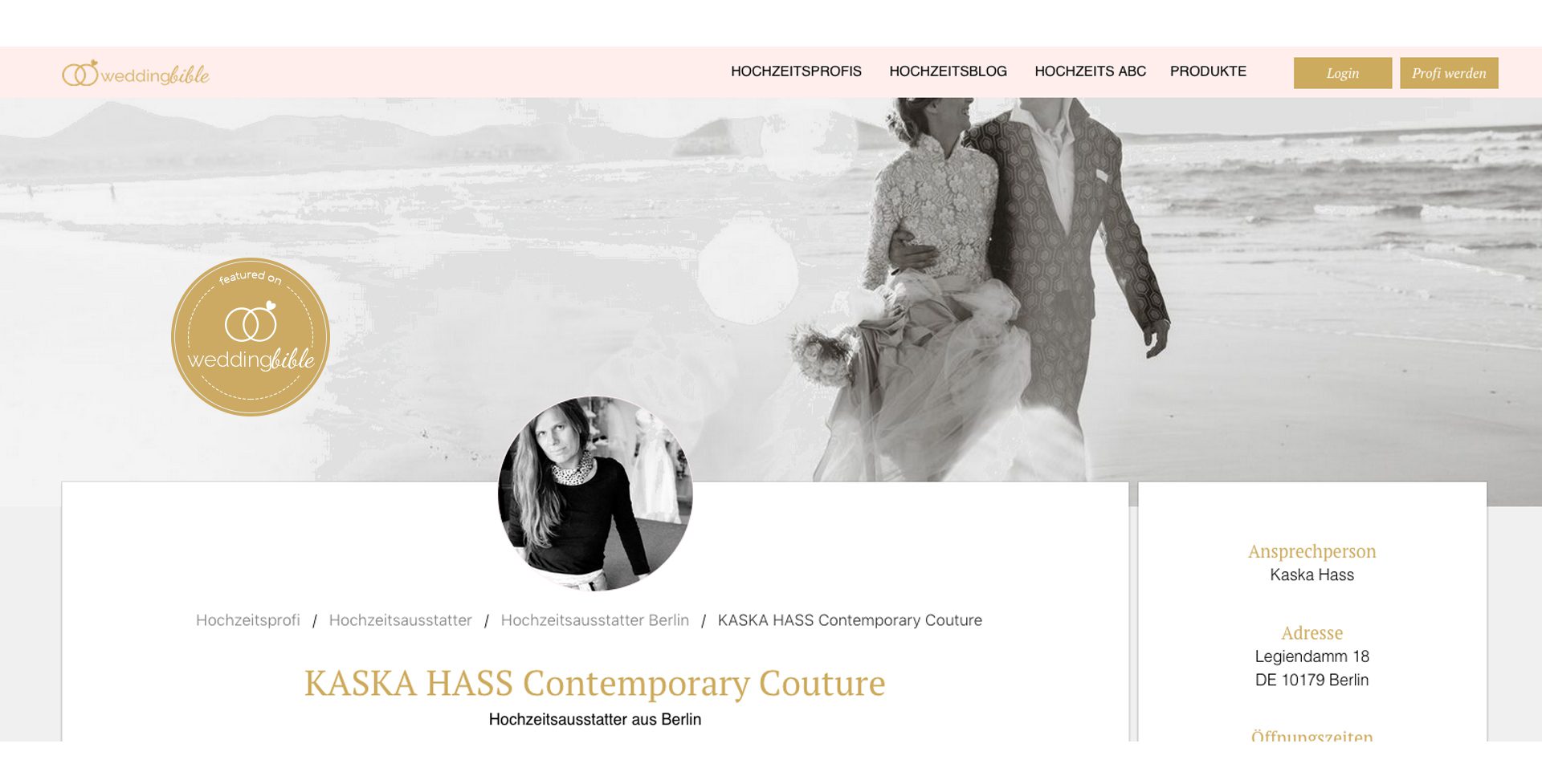 weddingbible featered Kaska Hass Contemporary Couture